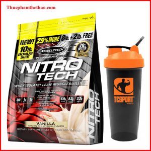 NITRO TECH (10lbs) - Vanilla